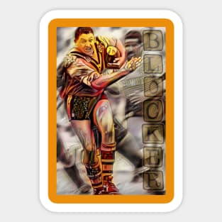 Balmain Tigers - Steve Roach - BLOCKER Sticker